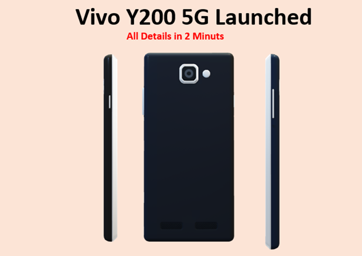 Vivo Y200 5g Launch Date in India भारत में लॉन्च